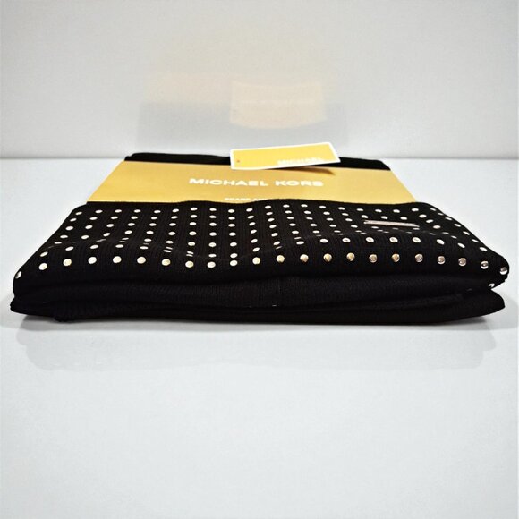 Michael Kors Women's Black Scarf and Hat Set NWT - Picture 7 of 10